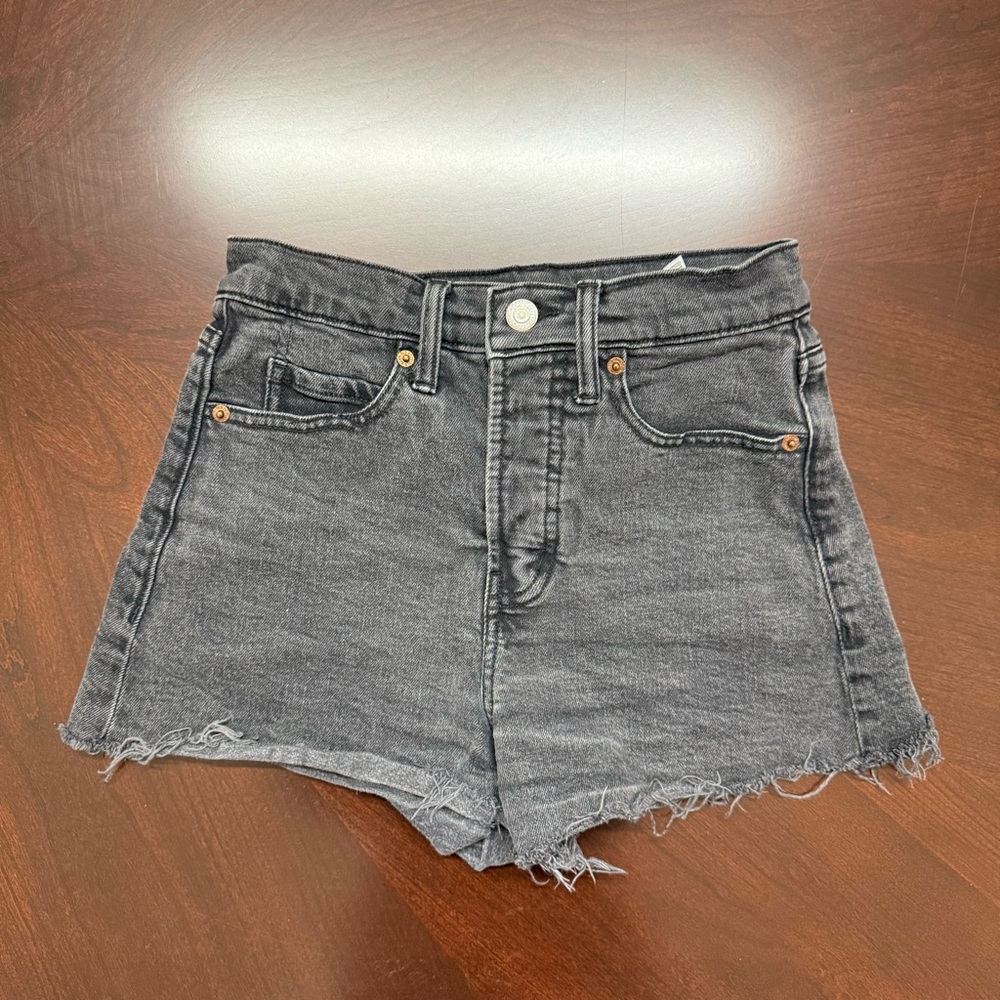 Old Navy Dark Gray Jean Shorts